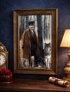 Atatürk Temalı Seramik Üzerine Ahşap Çerçeveli Dekoratif Tablo