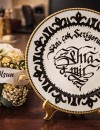 Kişiye Özel Kaligrafi Desenli Tabak