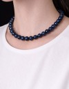 Safir Doğal Taş Kolye 4 mm