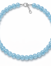 AquaMarine Doğal Taş 6 mm Kolye
